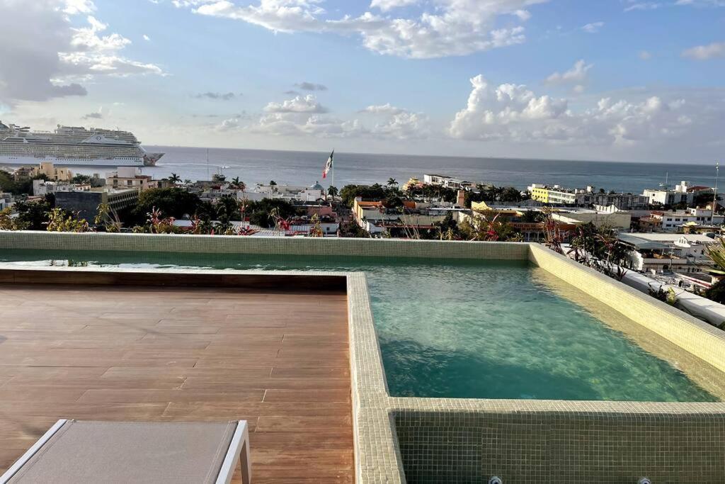Brand New Condo With Rooftop Pool Cozumel Exterior photo